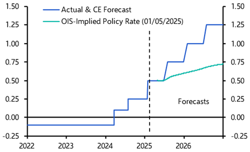 The BoJ, JGB yields and the risk of capital repatriation 
